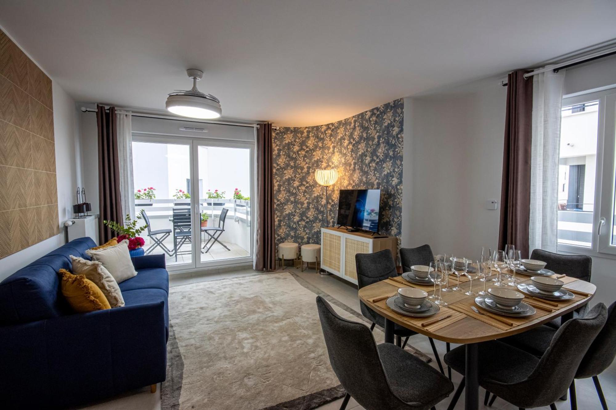 Appartement Cosy Aux Portes De Disney - 7 Pers Chessy (Seine-et-Marne) Exterior foto